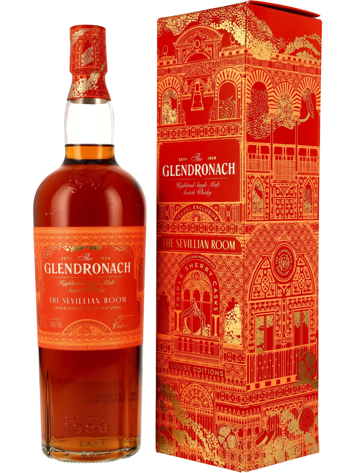 GlenDronach The Sevillian Room House Editions 1,0l Flasche mit Karton