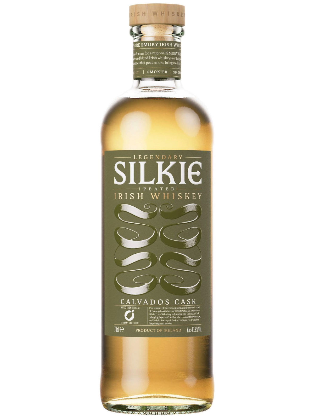 Legendary Silkie Peated Irish Whiskey Calvados Cask Germany Exclusive
