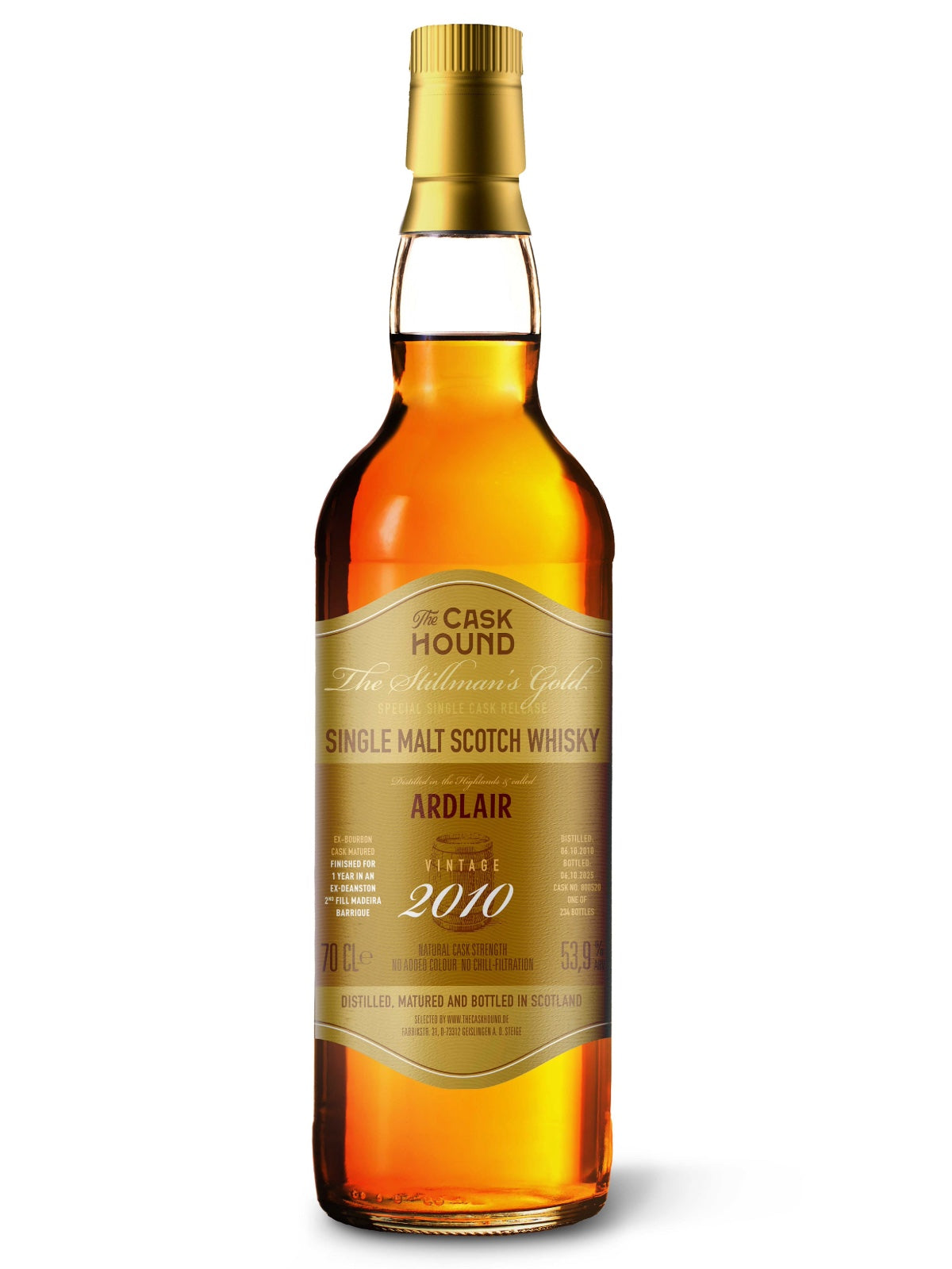 The Cask Hound – Ardlair (Ardmore) 15yo Single Malt Scotch Whisky 53,9% Vol. 0,7l