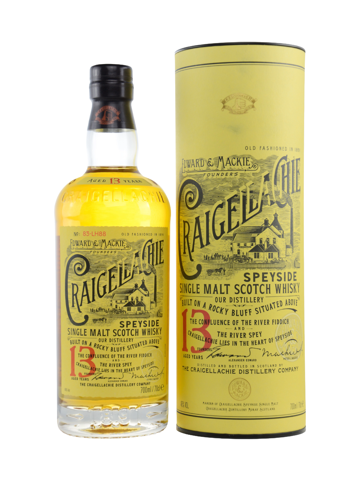 Craigellachie 13 Jahre Speyside Single Malt Whisky 46% Vol. 0,7l