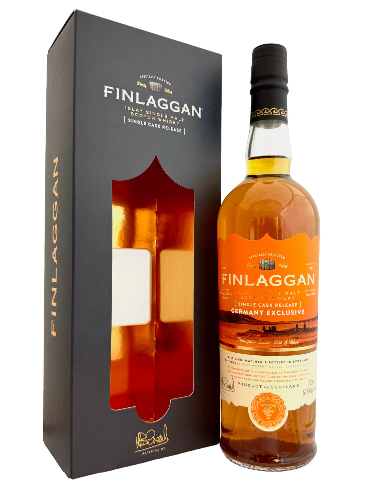 Finlaggan Single Cask For Germany Malaga Wine Finish 52,5% Vol. 0,7l