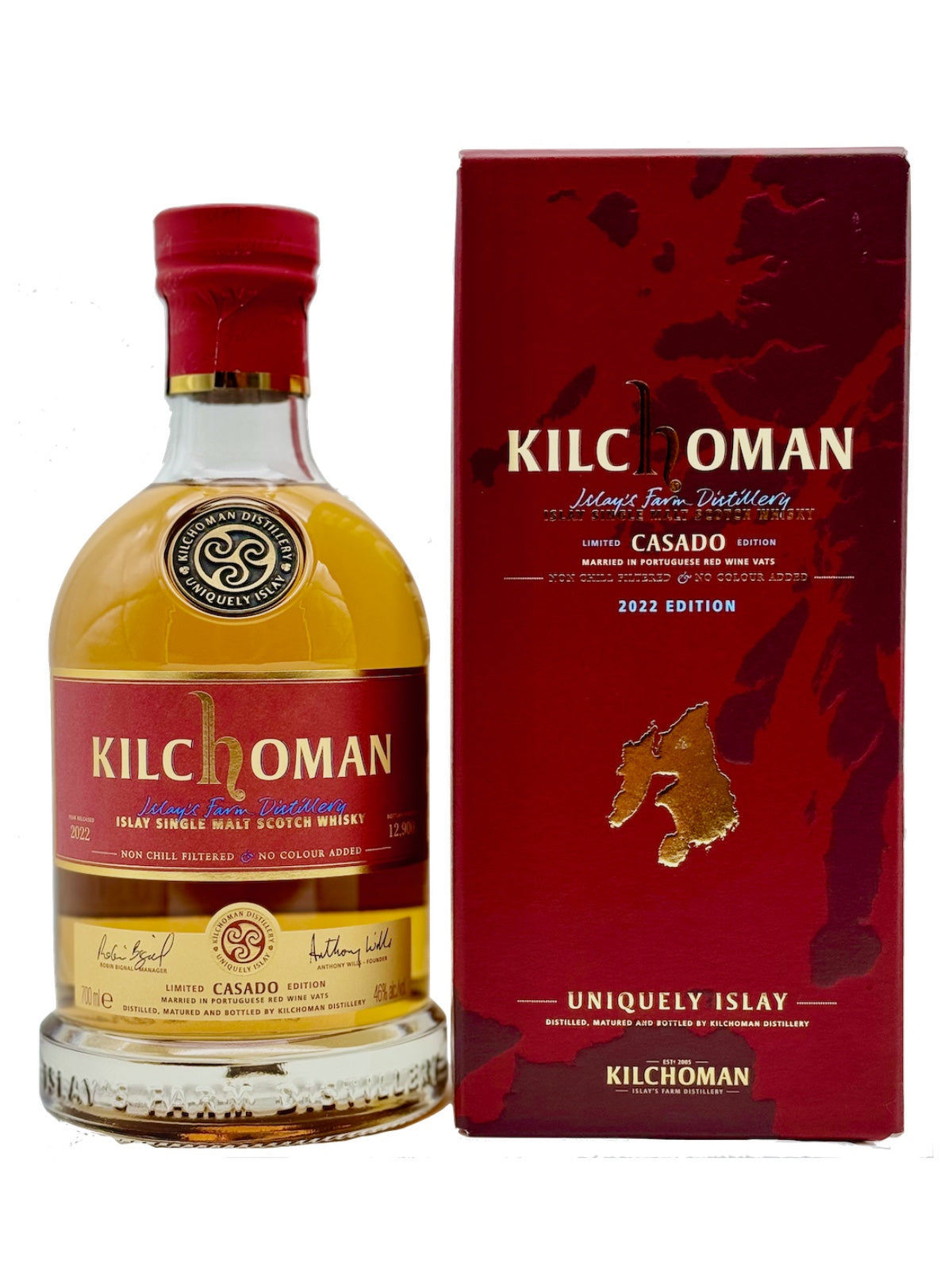 Kilchoman Casado Limited Edition 2022 Islay Single Malt 46% Vol. 0,7l