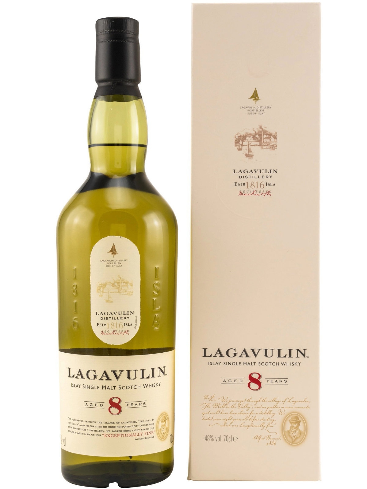 Lagavulin 8 Jahre Islay Single Malt 48% Vol. 0,7l
