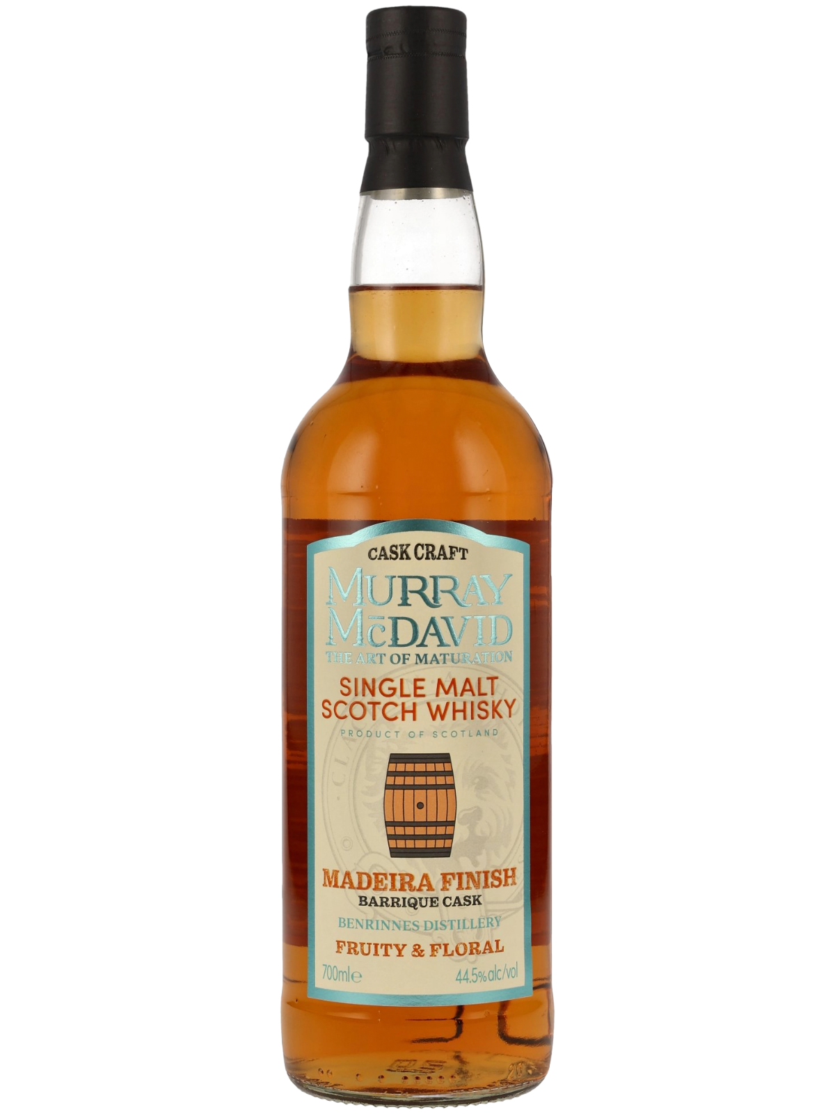 Murray McDavid Benrinnes Distillery Cask Craft Madeira Finish Speyside Single Malt Scotch Whisky 44,5% Vol. 0,7l