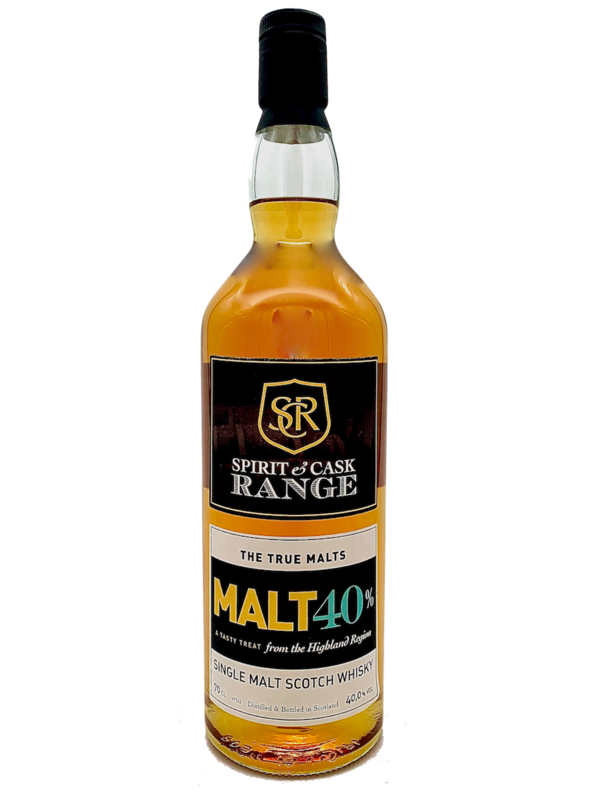 Spirit & Cask Range Malt 40 Highland Single Malt Scotch Whisky 40% Vol. 0,7l