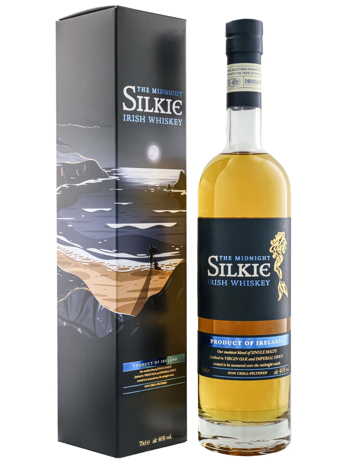 The Midnight Silkie Blended Irish Whiskey 46% Vol. 0,7l