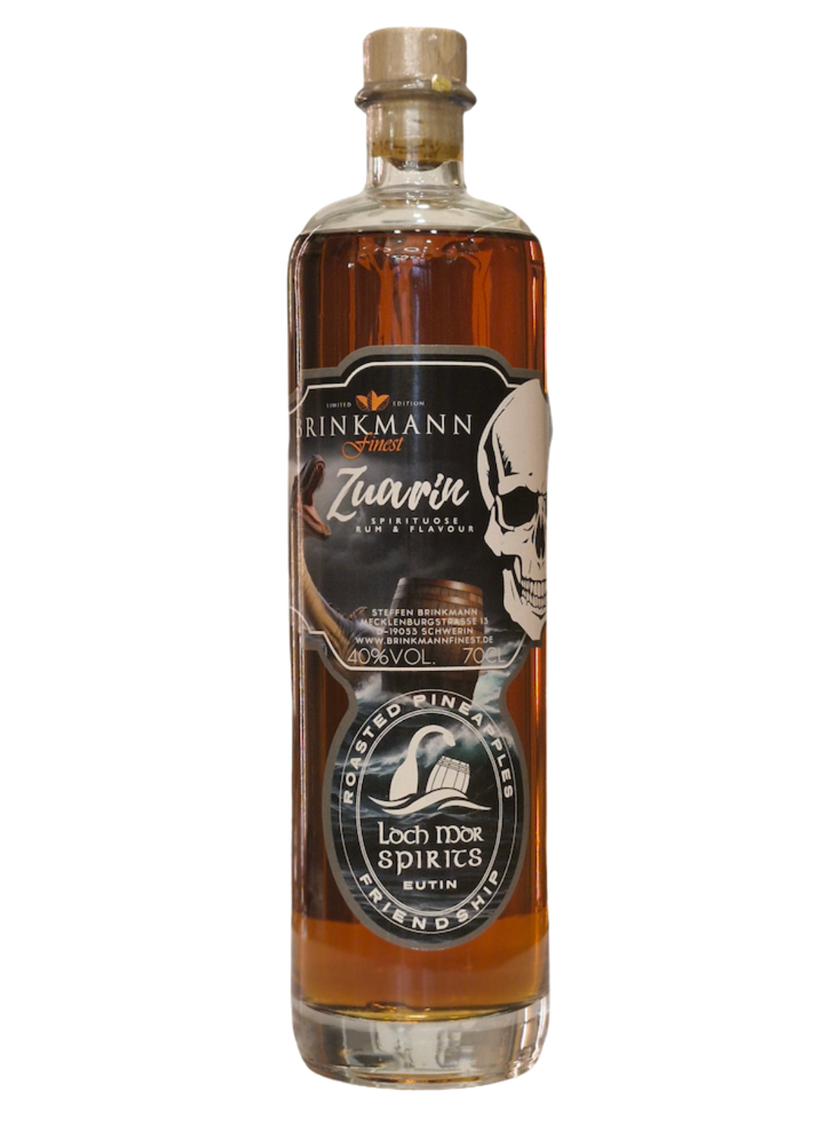 Brinkmann Finest Zuarin Roasted Pineapple Friendship Collection Rum-Spirituose 40% Vol. 0,7l
