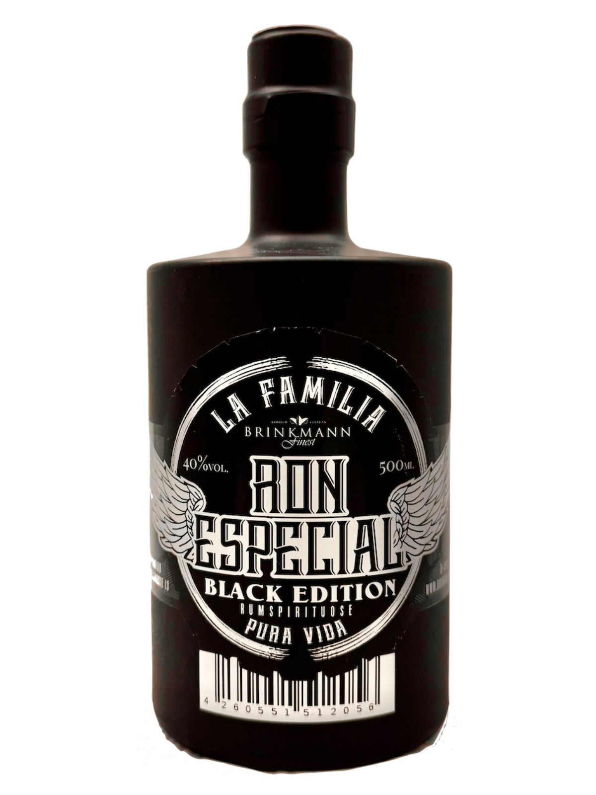 Brinkmann Finest La Familia Ron Especial Black Edition Rum-Spirituose 42% Vol. 0,5l