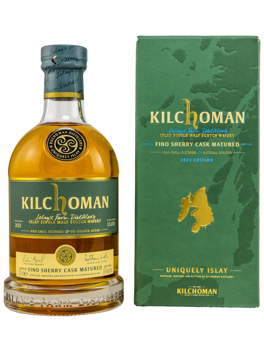 Kilchoman Fino Sherry Cask Matured Limited Edition 2023 Islay Single Malt Scotch Whisky