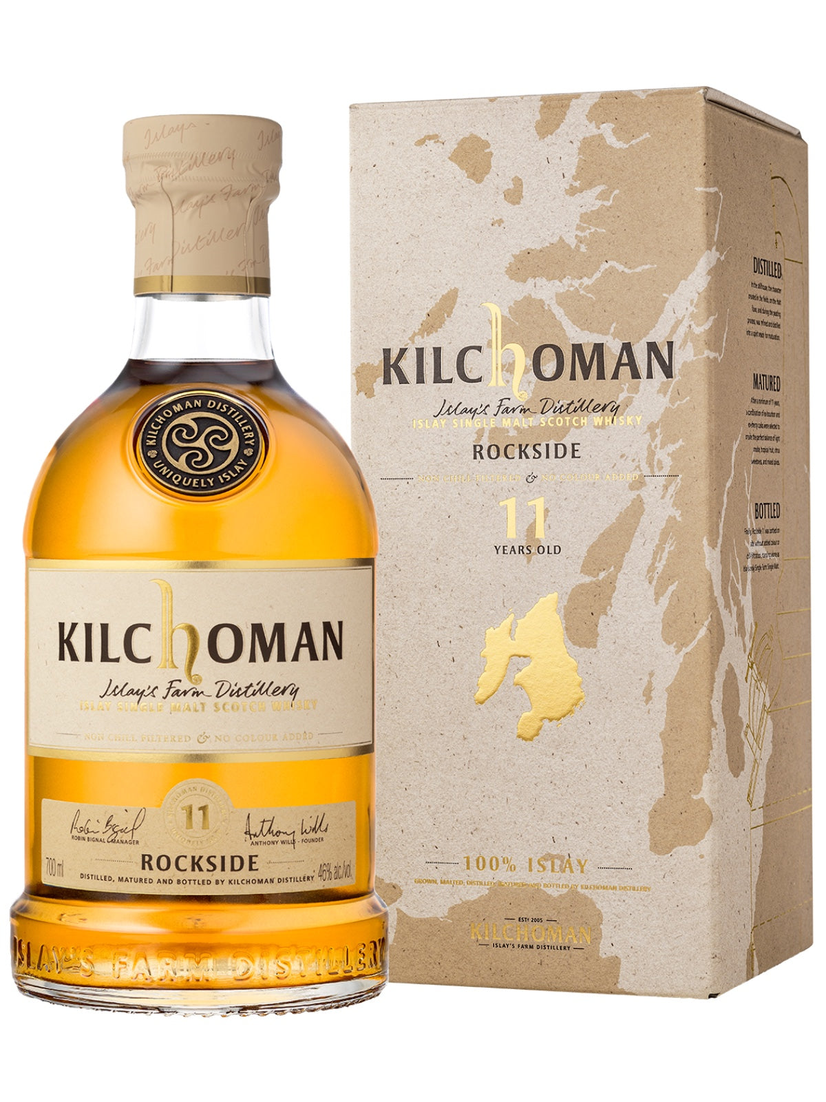 Kilchoman Rockside 11 Years Old 100% Islay Single Malt 0,7l