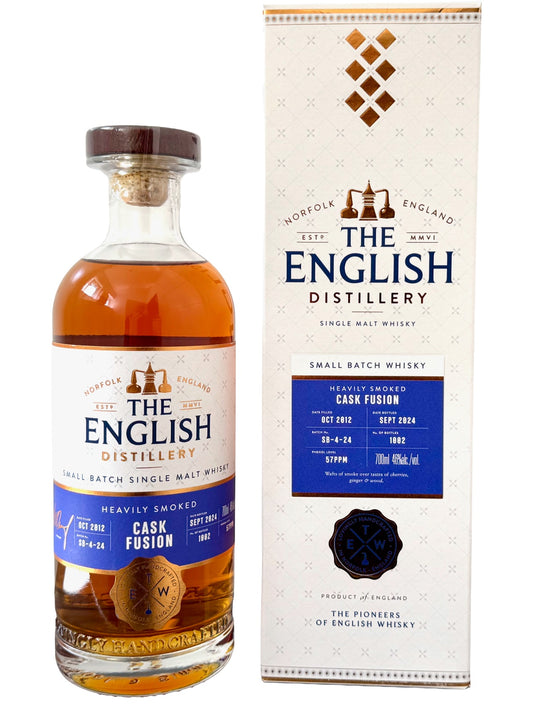 The English Distillery Heavily Smoked Cask Fusion Small Batch Single Malt Whisky