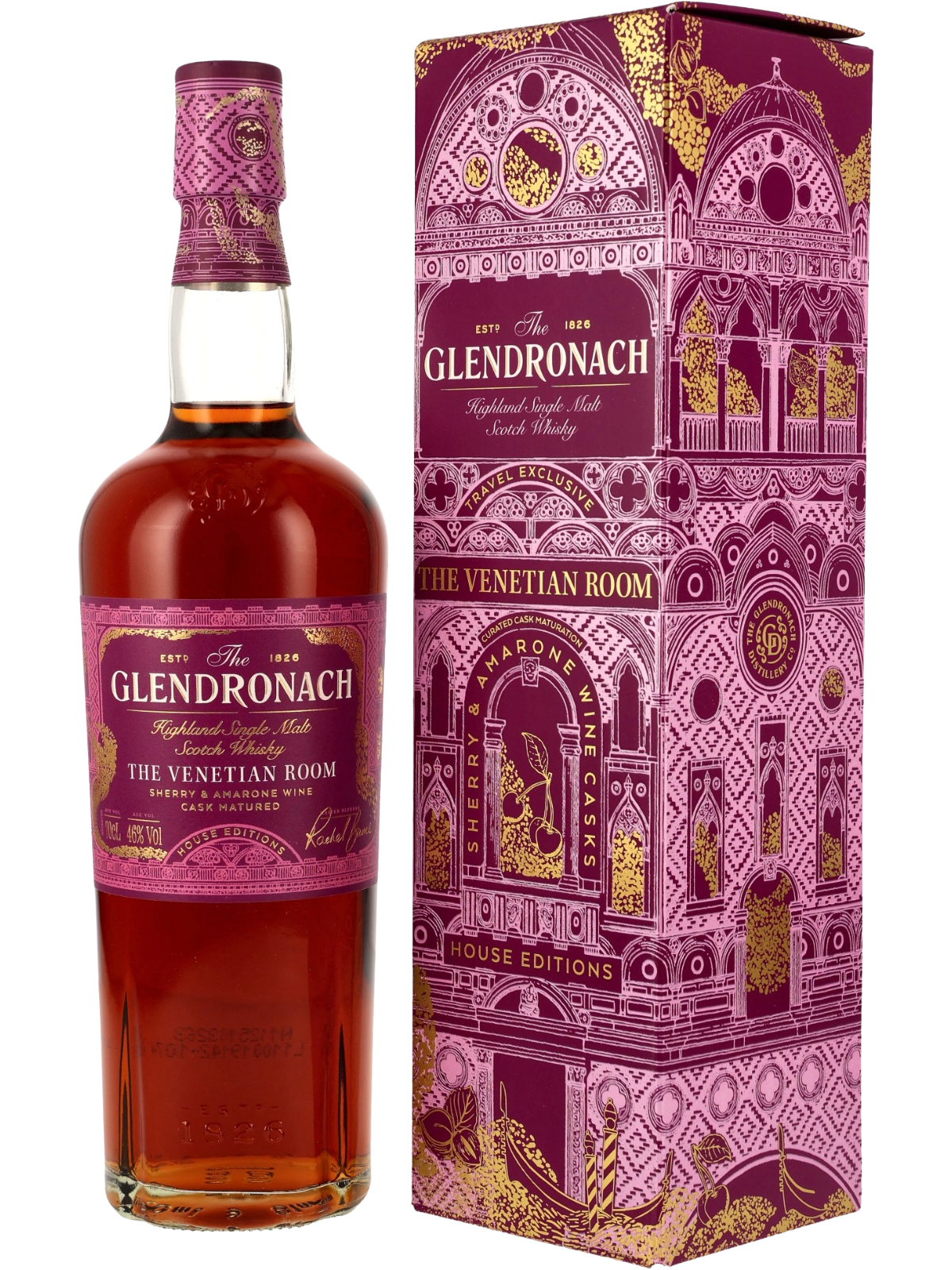 GlenDronach The Venetian Room House Editions 0,7l Flasche mit Karton