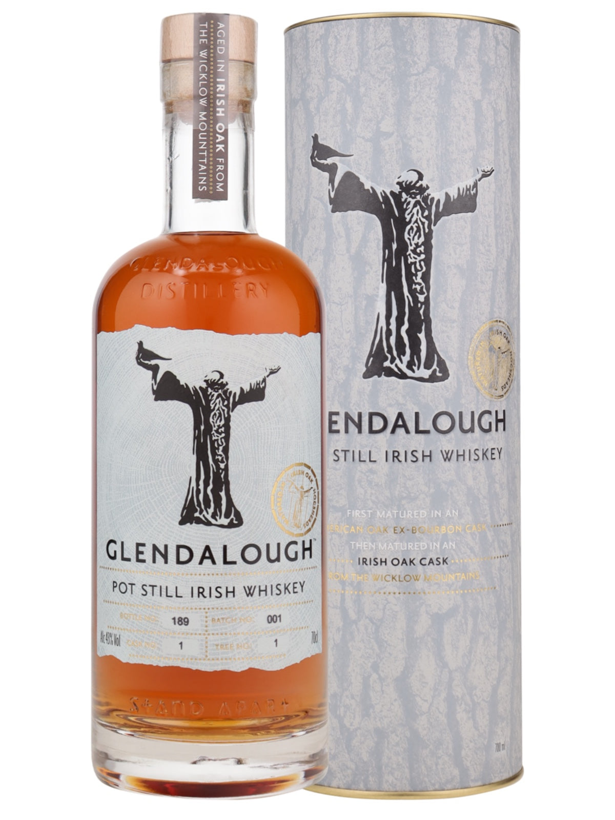 Glendalough Pot Still Irish Whiskey in Geschenkpackung