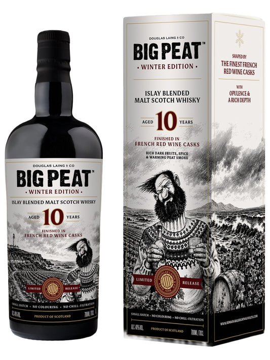 Big Peat 10 Jahre Winter Edition 2026 Islay Blended Malt 0,7l mit Geschenkbox