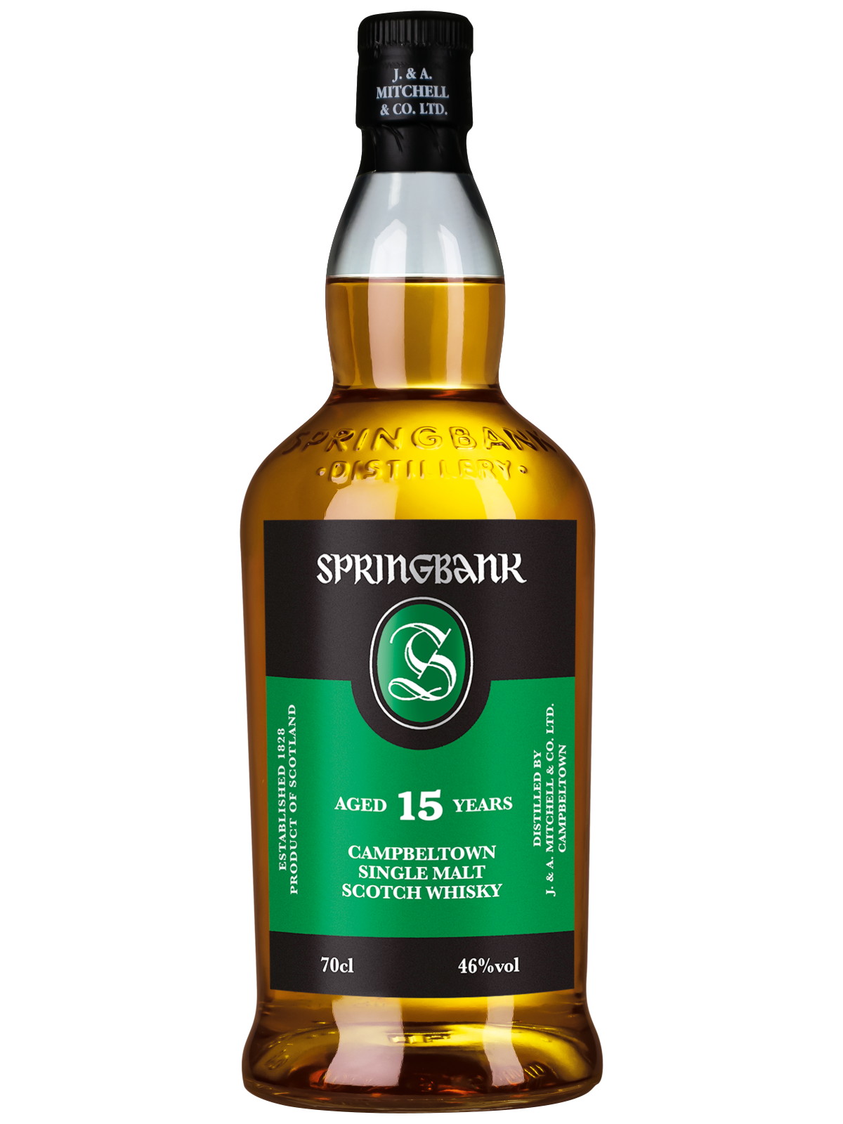 Springbank 15 Jahre Campbeltown Single Malt 46% Vol. 0,7l