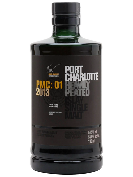 Port Charlotte PMC:01 2013 Heavily Peated Islay Single Malt Whisky