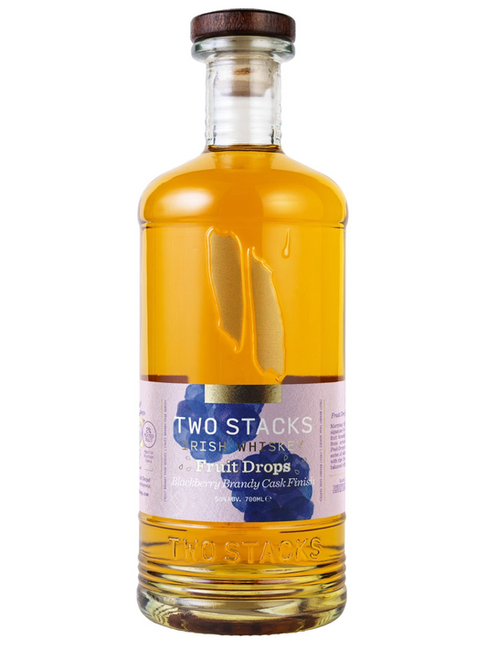 Two Stacks Fruit Drops Irish Whiskey Blackberry Brandy Cask Finish 50% Vol. 0,7l