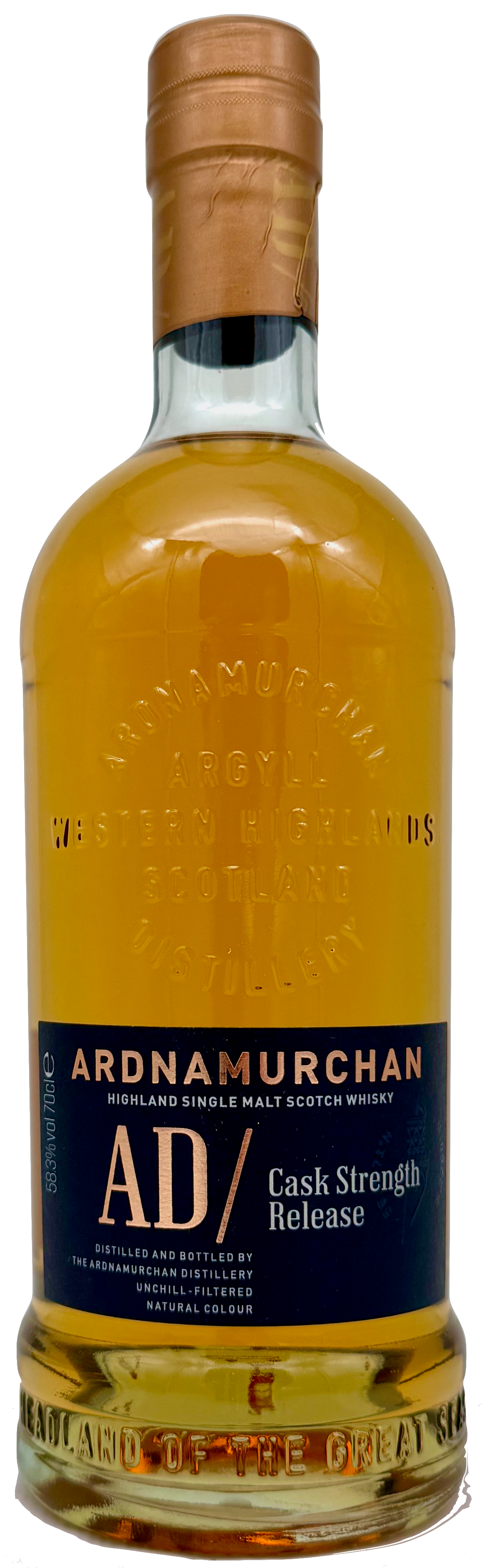 Ardnamurchan Single Malt AD/Cask Strength Release Peated 2024 58,3% Vol. 0,7l