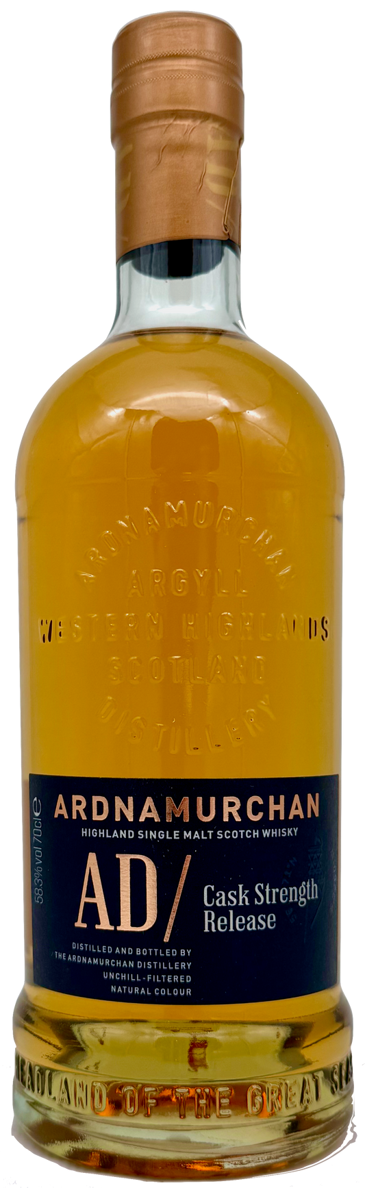 Ardnamurchan Single Malt AD/Cask Strength Release Peated 2024 58,3% Vol. 0,7l