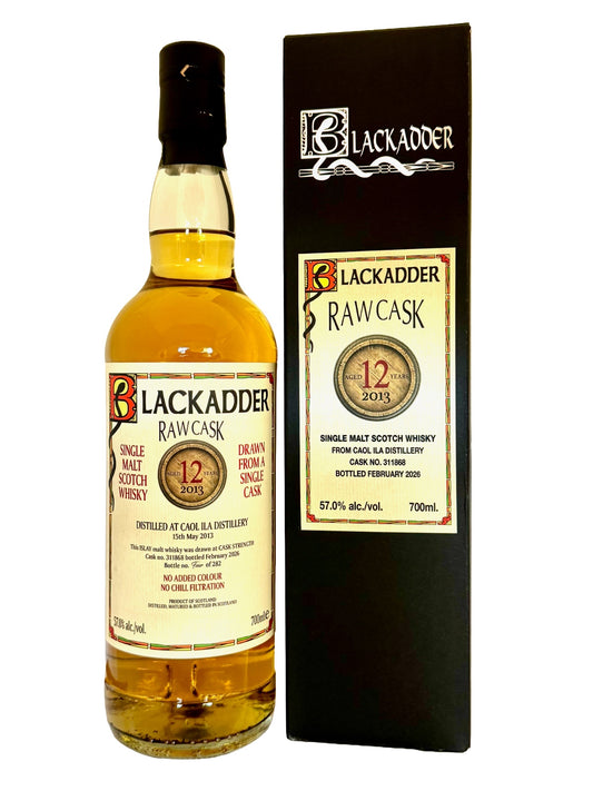 Blackadder Raw Cask Caol Ila 12 Jahre 2013 Single Malt Scotch Whisky 57% Vol. 0,7l