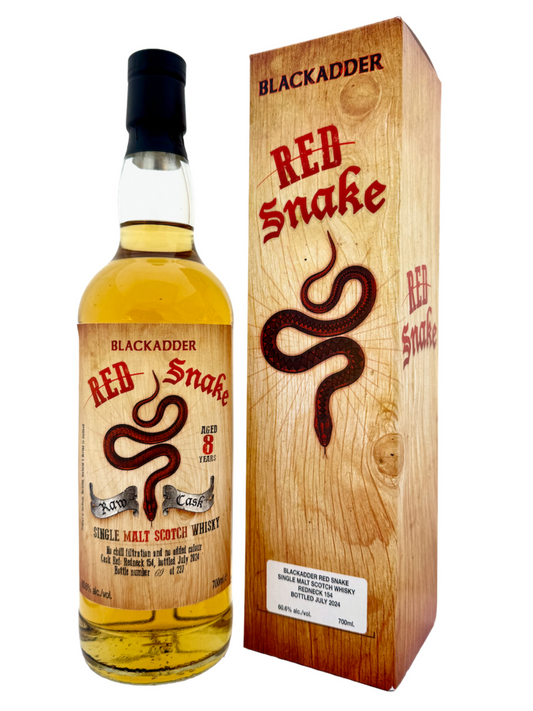 Blackadder Red Snake Redneck 154 8 Jahre Raw Cask Single Malt Scotch Whisky 60,6% Vol. 0,7l