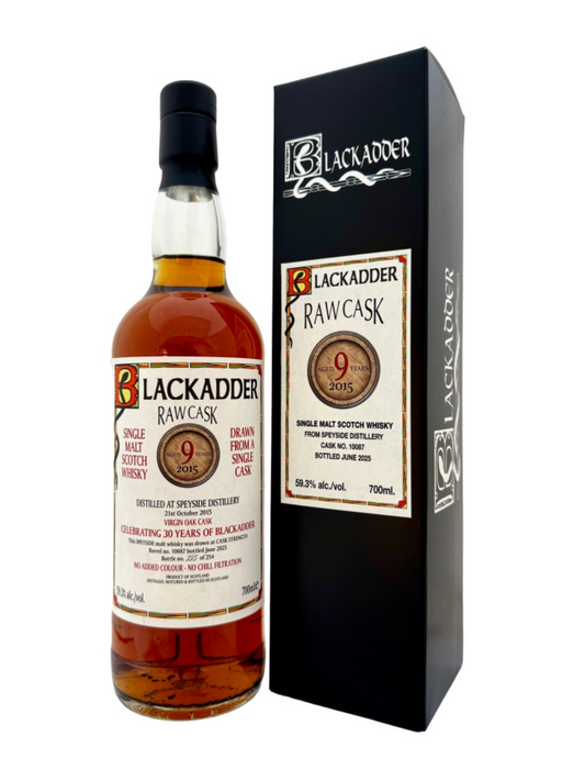 Blackadder Raw Cask Speyside Distillery 9 Jahre Virgin Oak Cask 59,3% Vol. 0,7l