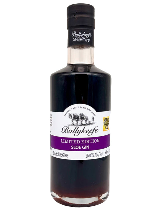 Ballykeefe Sloe Gin Limited Edition, 25,05% Vol., 0,5l