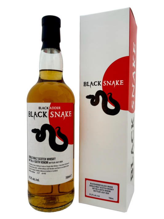 Blackadder Black Snake Vat No. 4 Sixth Venom Single Malt Scotch Whisky 61,2% Vol. 0,7l
