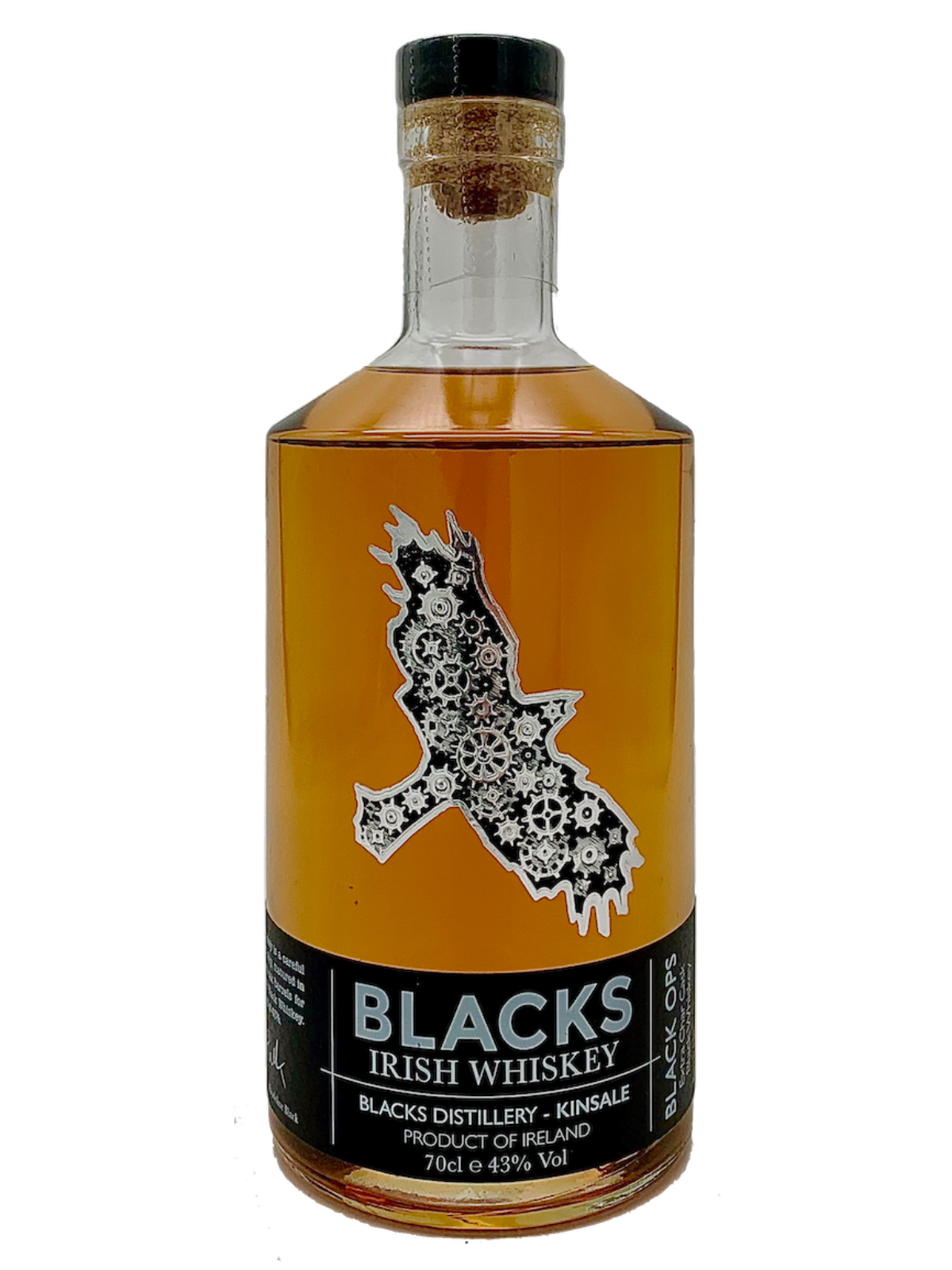 Blacks Irish Whiskey Black OPS Blended Irish Whiskey 43% Vol. 0,7l