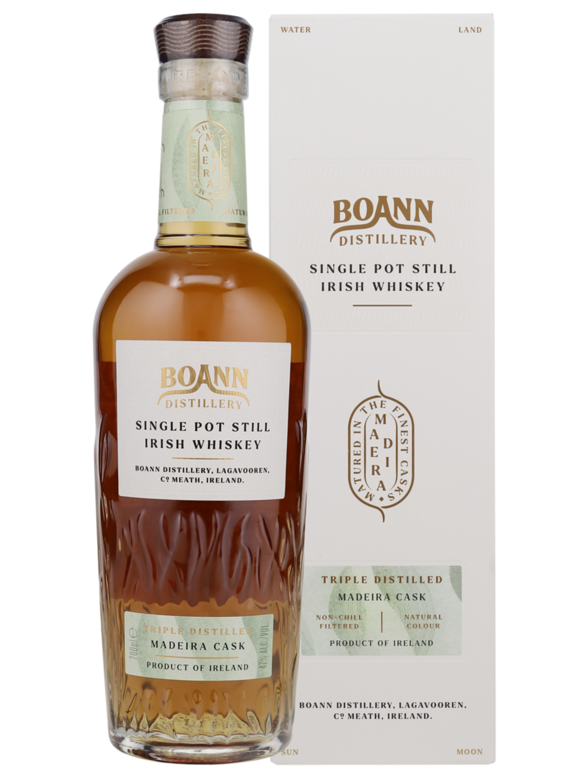 Boann Madeira Cask Finish Single Pot Still Irish Whiskey% Vol. 0,7l