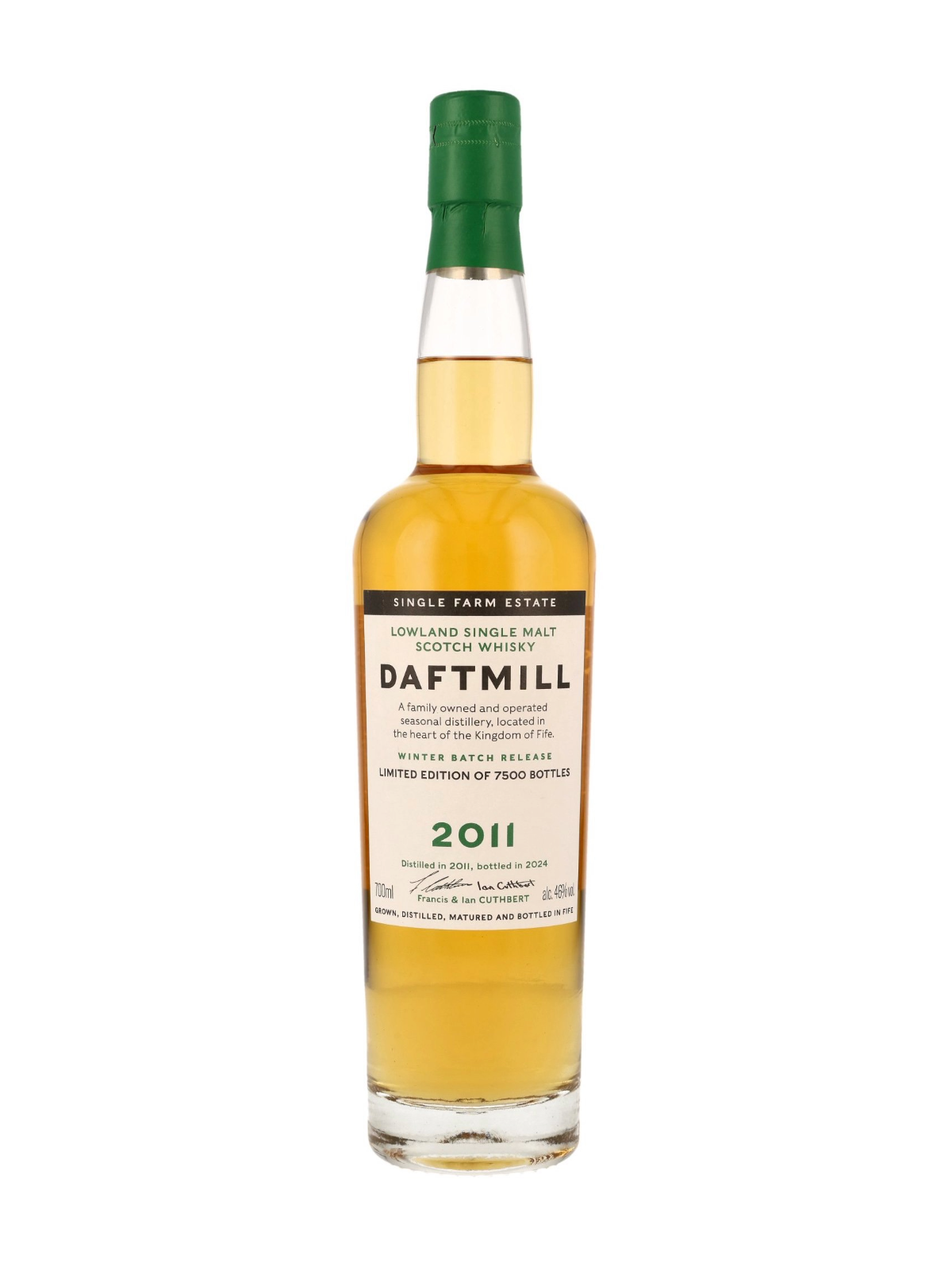 Daftmill 2011/2024 Winter Batch Release Lowland Single Malt 46% Vol. 0,7l