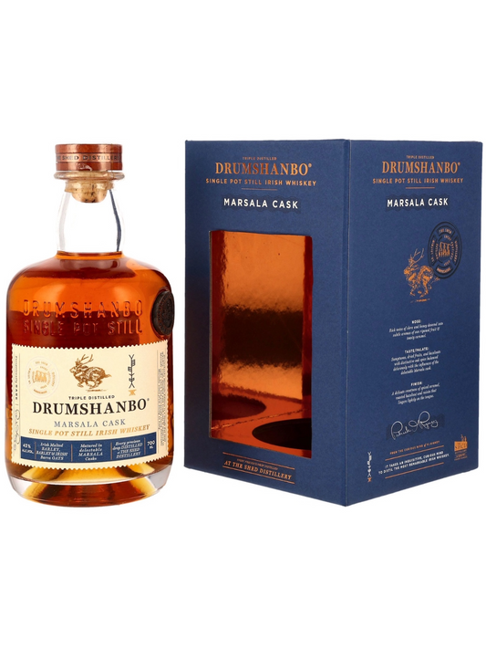 Drumshanbo Single Pot Still Irish Whiskey Marsala Cask 43% Vol. 0,7l