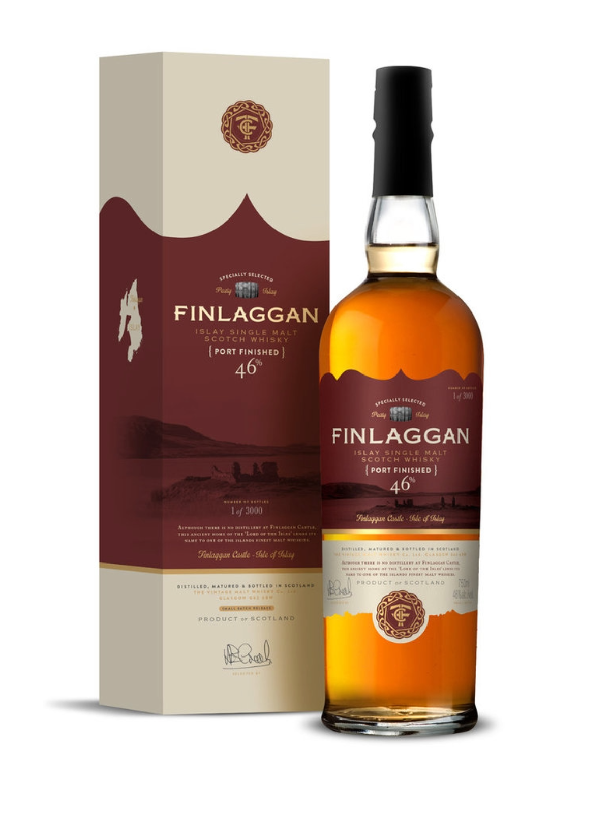Finlaggan Port Wood Finish Islay Single Malt Whisky 46% Vol. 0,7l