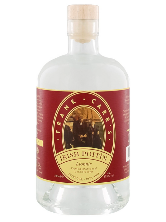 Frank Carr's Lionnir Irish Poitín 47,8% Vol. 0,5l