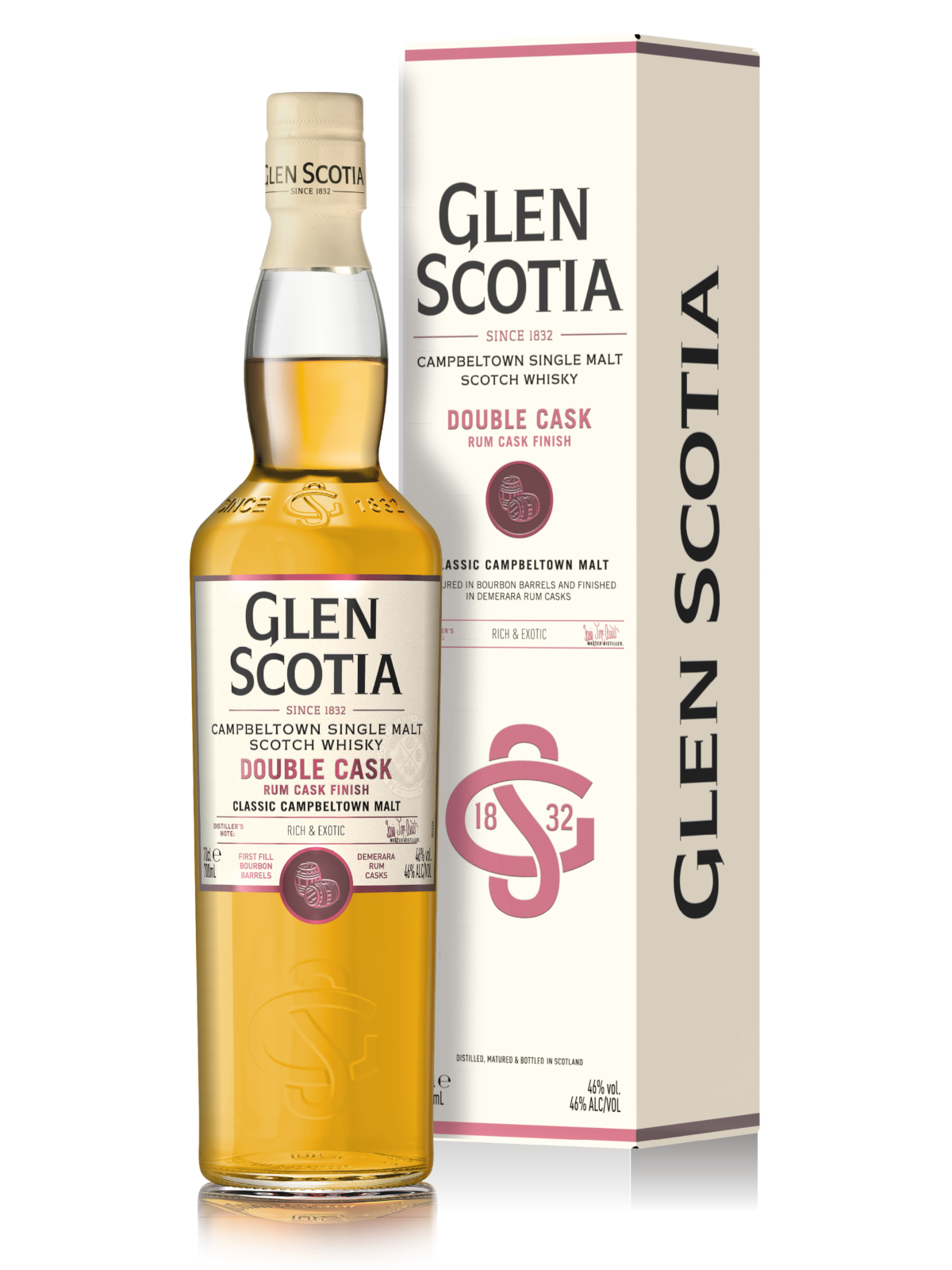 Glen Scotia Double Cask Rum Cask Finish Campbeltown Single Malt 46% Vol. 0,7l