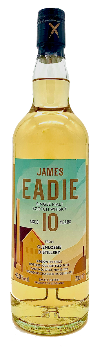 James Eadie Glenlossie 10 Jahre Speyside Single Malt Small Batch 46% Vol. 0,7l