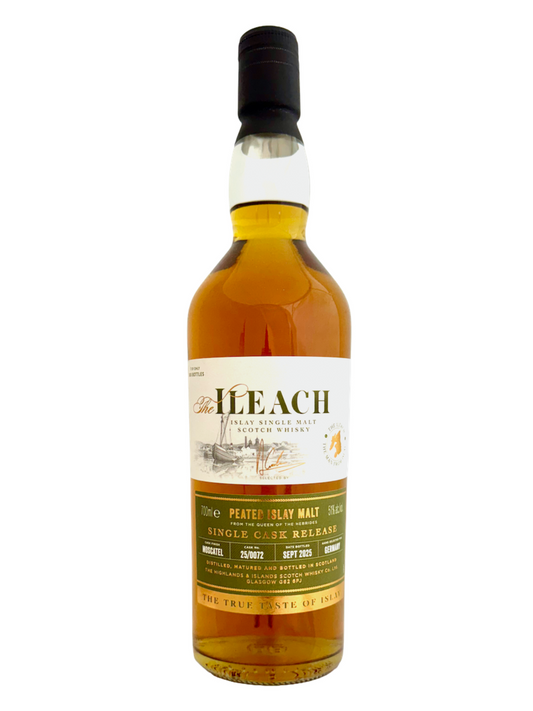 The Ileach Moscatel Cask Finish Single Cask Islay Single Malt Whisky Germany Exclusive 51% Vol. 0,7l