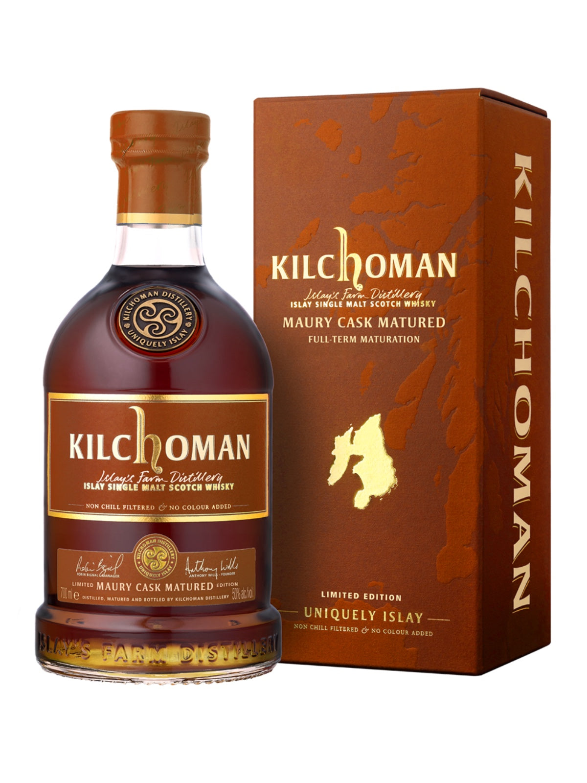 Kilchoman Maury Cask Matured Islay Single Malt 50% Vol. 0,7l