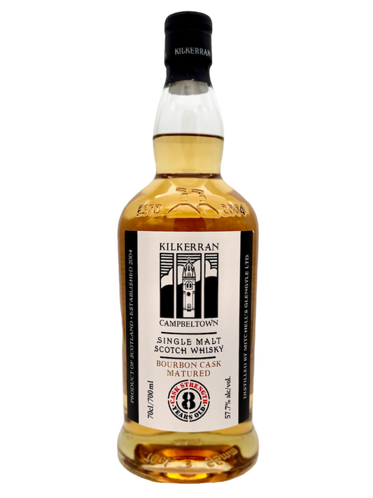 Kilkerran 8 Jahre Bourbon Cask Strength Limited Release 57,7% Vol. 0,7l