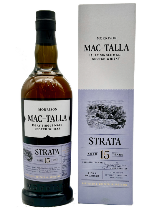 Mac-Talla Strata 15 Jahre Islay Single Malt 46% Vol. 0,7l