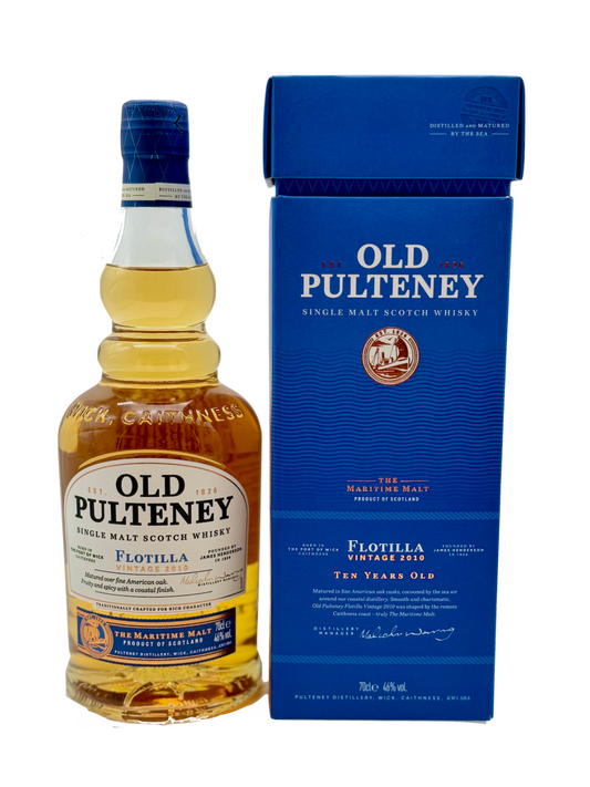 Old Pulteney Flotilla Vintage 2010 Highland Single Malt 46% Vol. 0,7l