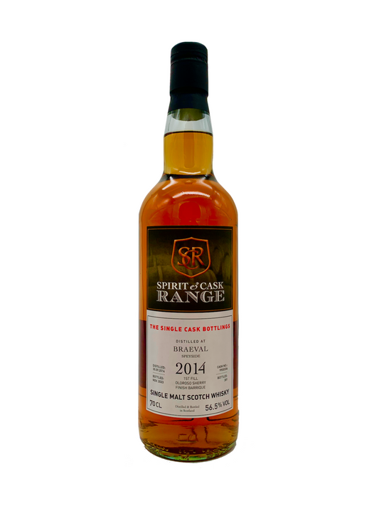 Braeval 2014/2023 Single Cask Oloroso Sherry Spirit & Cask Range 56,5% Vol. 0,7l