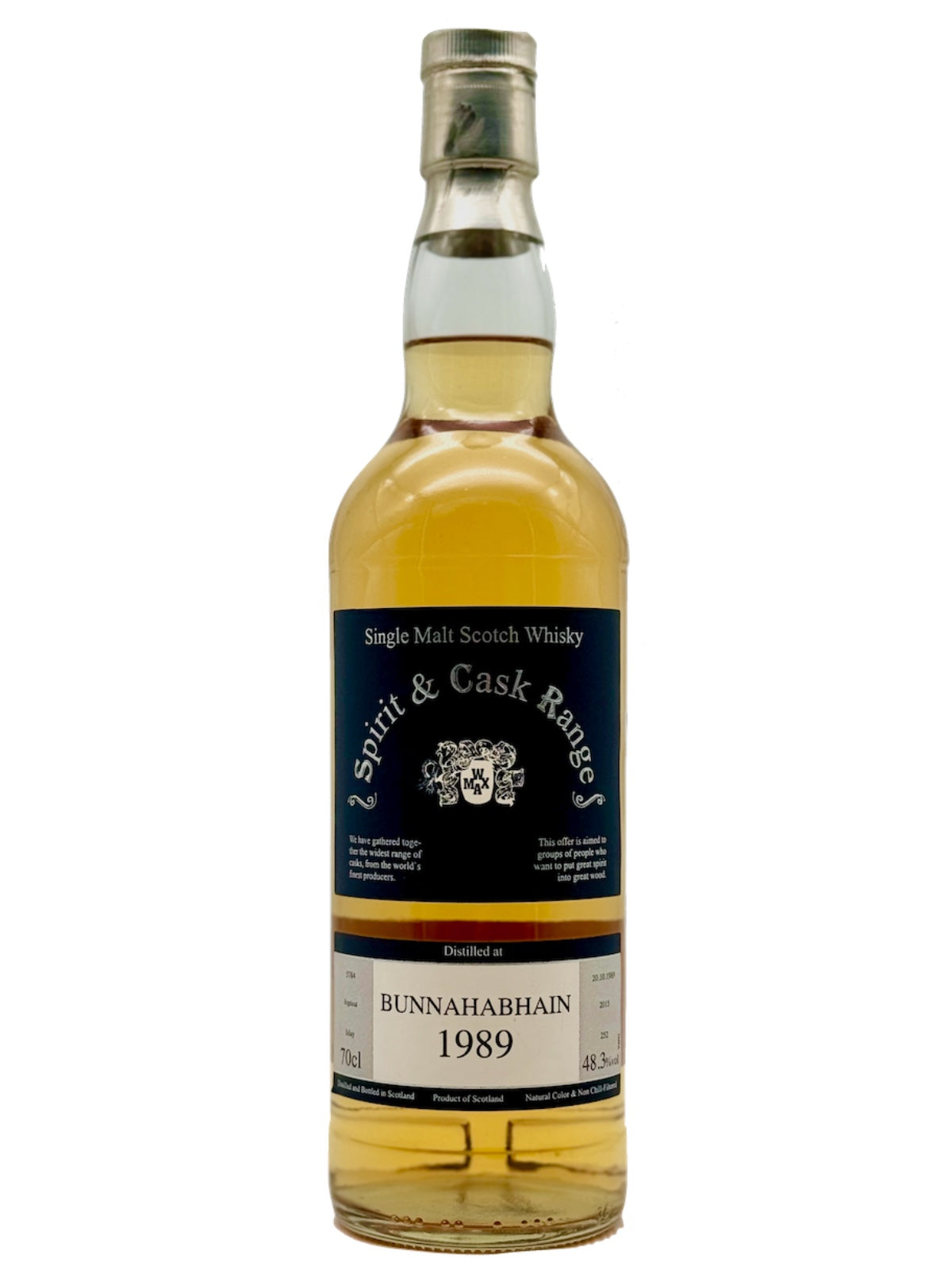 Bunnahabhain 1989 25 Jahre Spirit & Cask Range Islay Single Malt 48,3% Vol. 0,7l