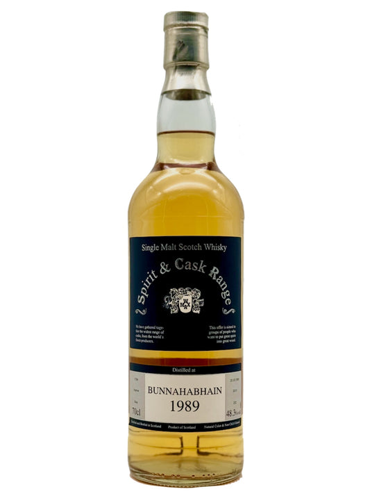 Bunnahabhain 1989 25 Jahre Spirit & Cask Range Islay Single Malt 48,3% Vol. 0,7l