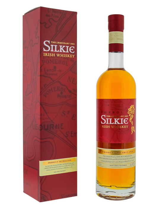 The Legendary Red Silkie Pomerol Cask Finish Blended Irish Whiskey 46% Vol. 0,7l