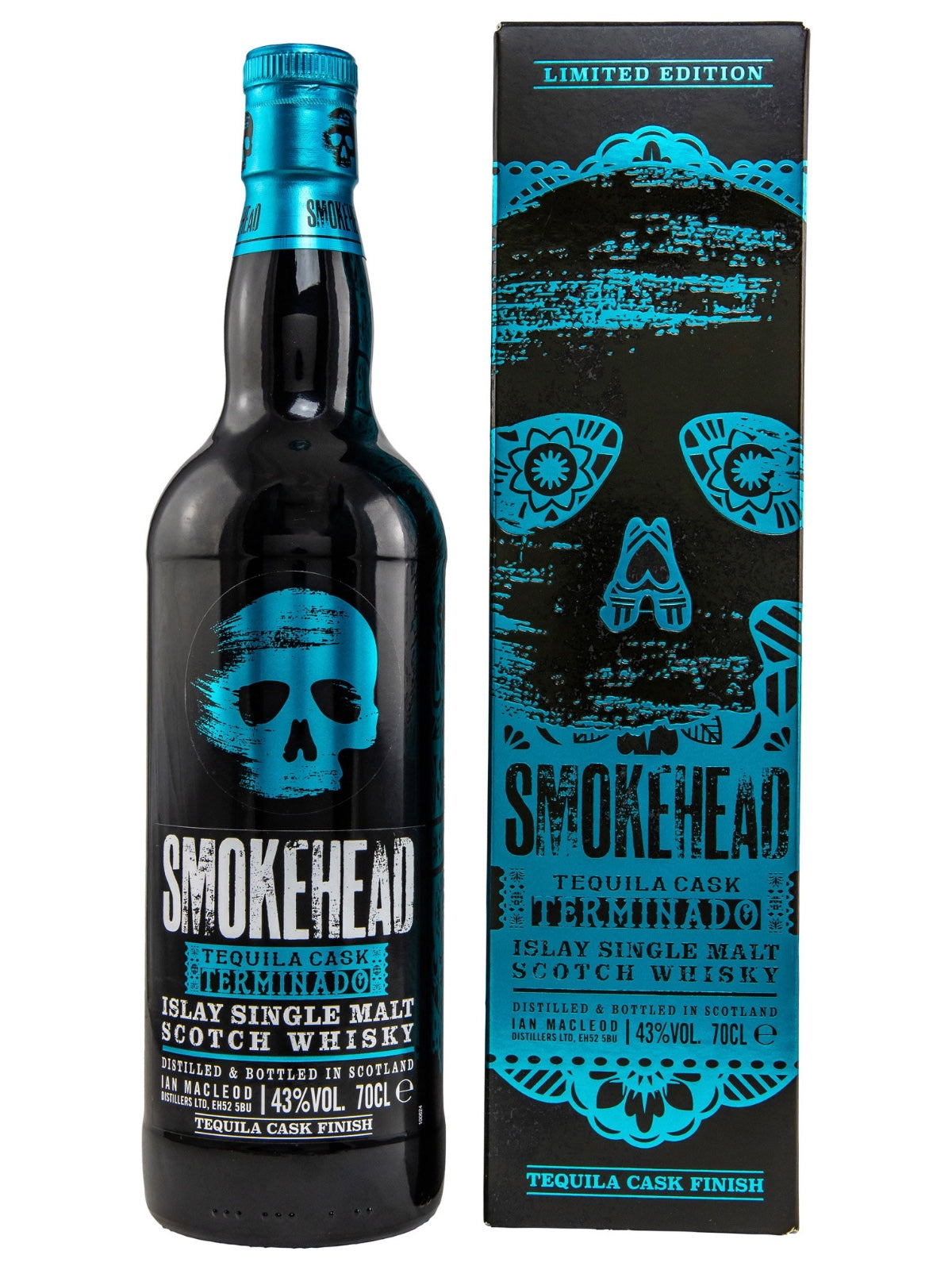 Smokehead Tequila Cask Terminado Islay Single Malt Scotch Whisky 43% Vol. 0,7l