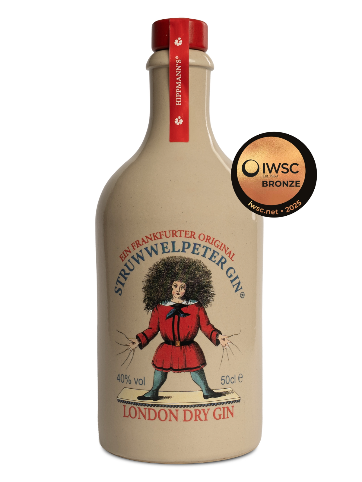 Hippmanns Struwwelpeter London Dry Gin 40% Vol. 0,5l