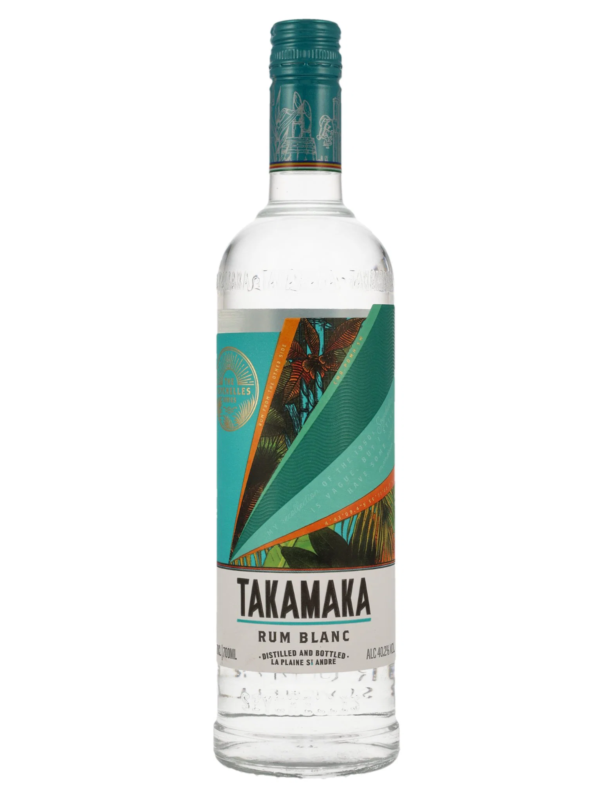 Takamaka Rum Blanc 40,2% Vol. 0,7l