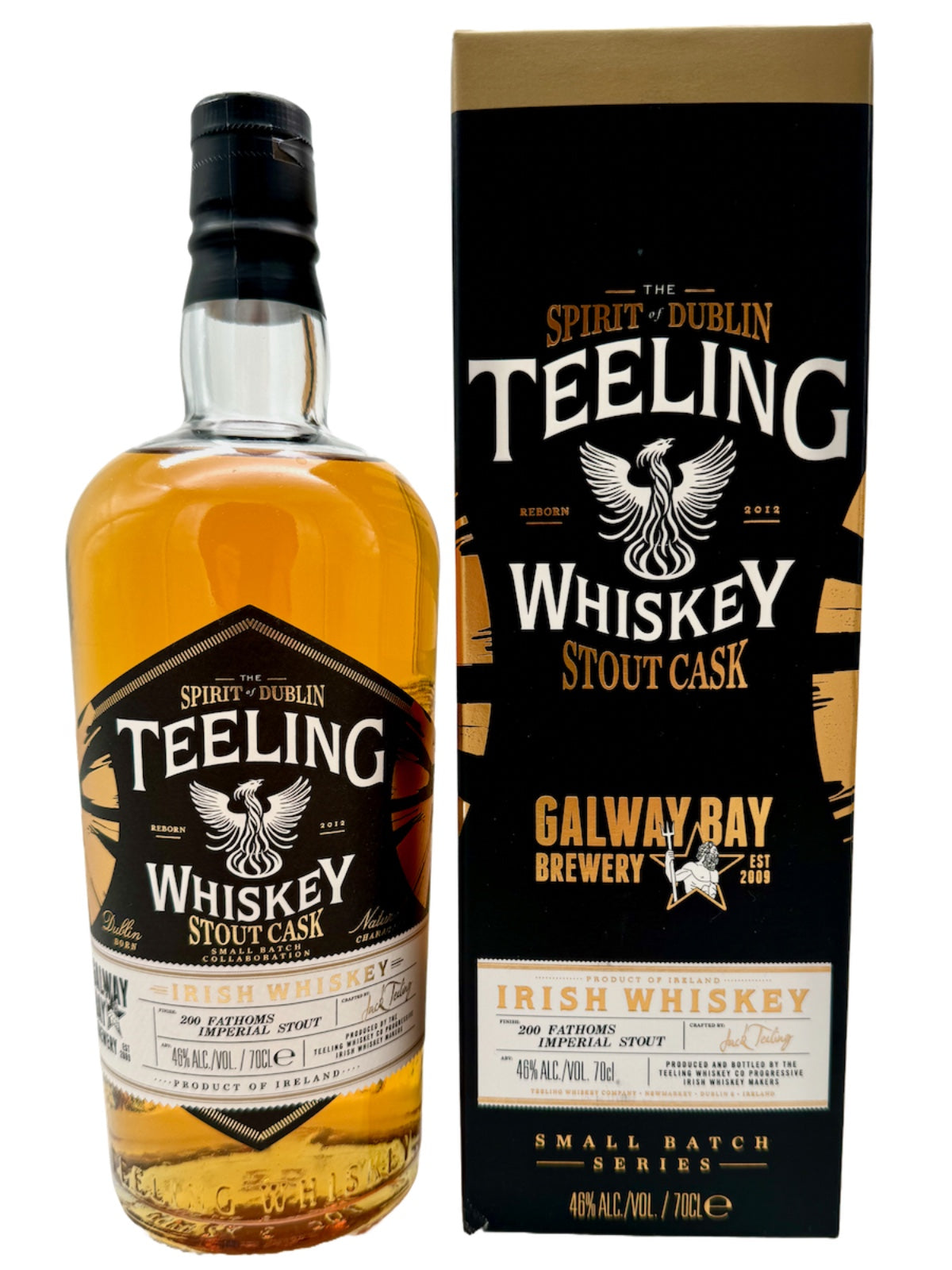 Teeling Galway Bay Stout Cask Finish Irish Whiskey 46% Vol. 0,7l