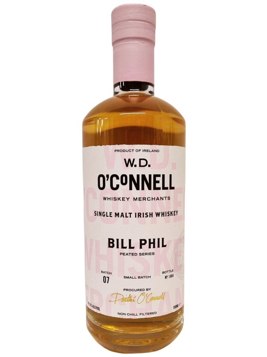 W.D. O’Connell Bill Phil Peated Series Small Batch #07 Single Malt Irish Whiskey 47,5% Vol. 0,7l